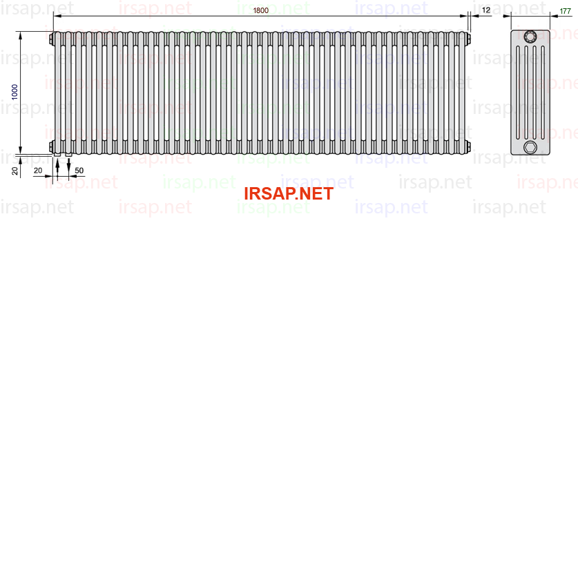 Радиатор IRSAP Tesi 51000/40 T18 CL 01